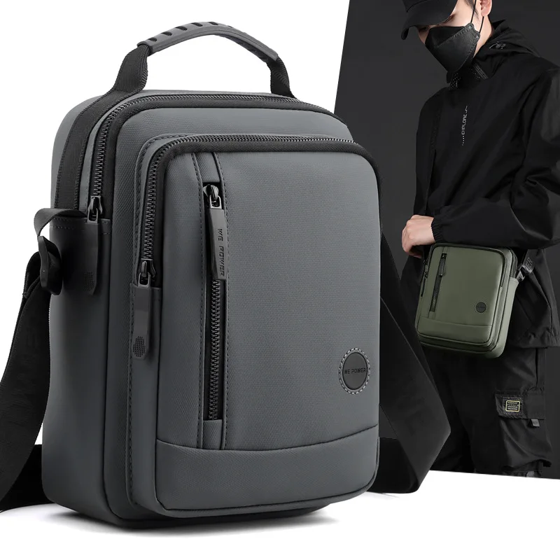 

Tote Waterproof Bags Bag Shoulder Mens Nylon Travel Business Bags Lightweight Handbag Shoulder Men Casual