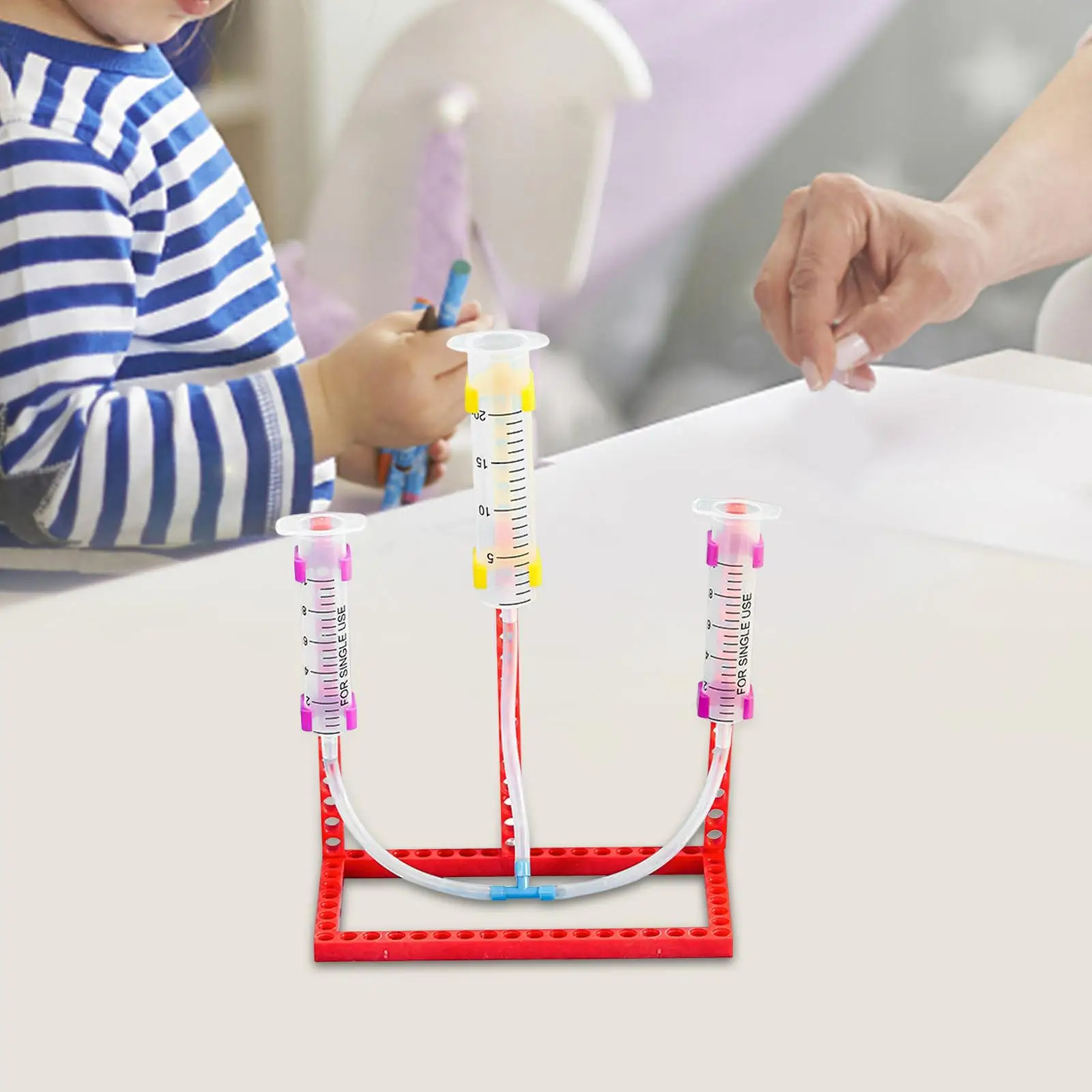 

Liquid Pressure Connecting Vessels Set DIY Educational Toys Teaching Aid
