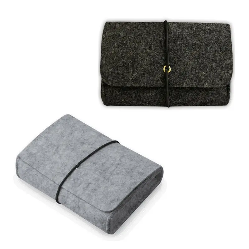 

Felt Sleeve Power Adapter Bag Pouch for Charger / Mouse for CASE Soft Storage fo