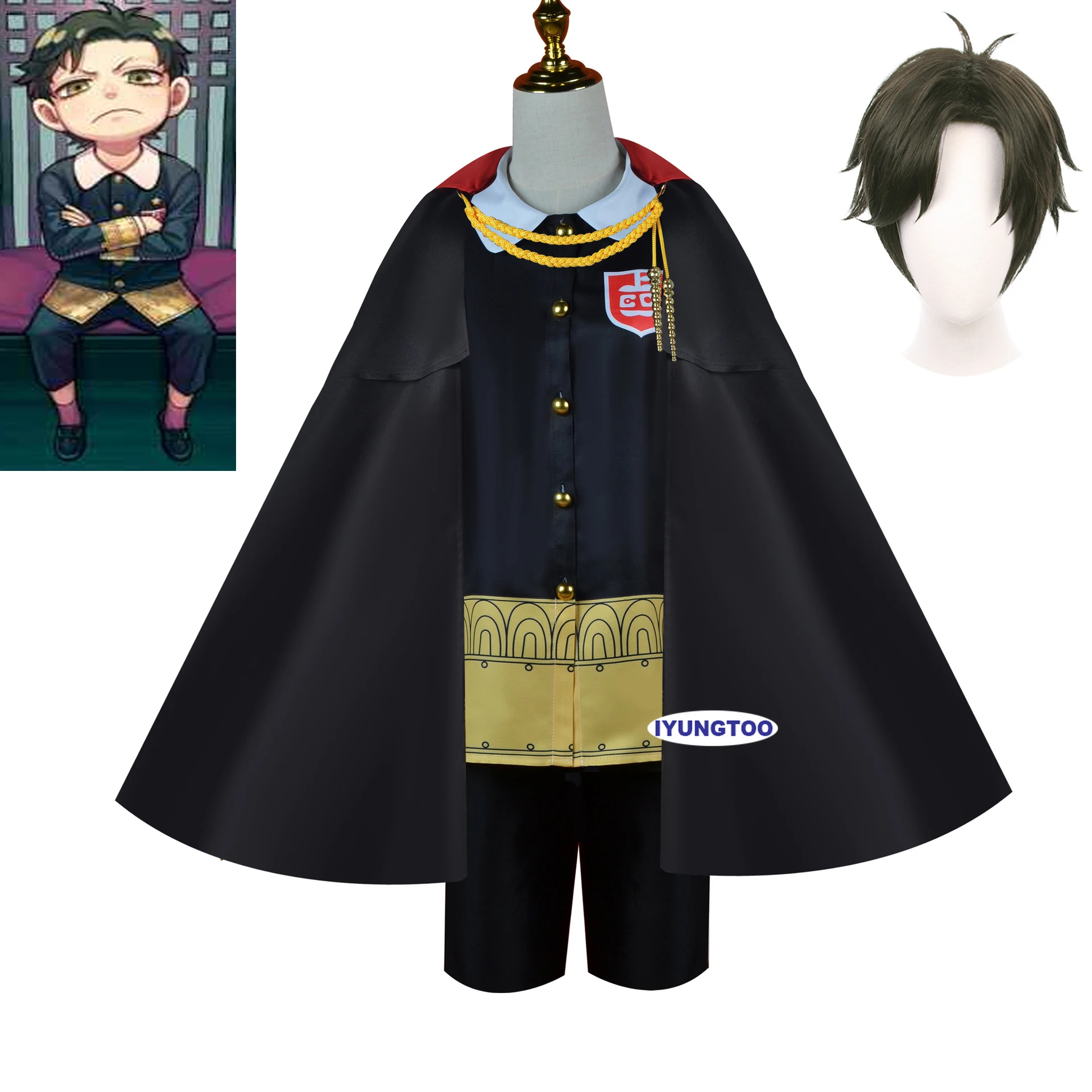 

Парики для косплея из аниме «Семья Дамиана Десмонда»