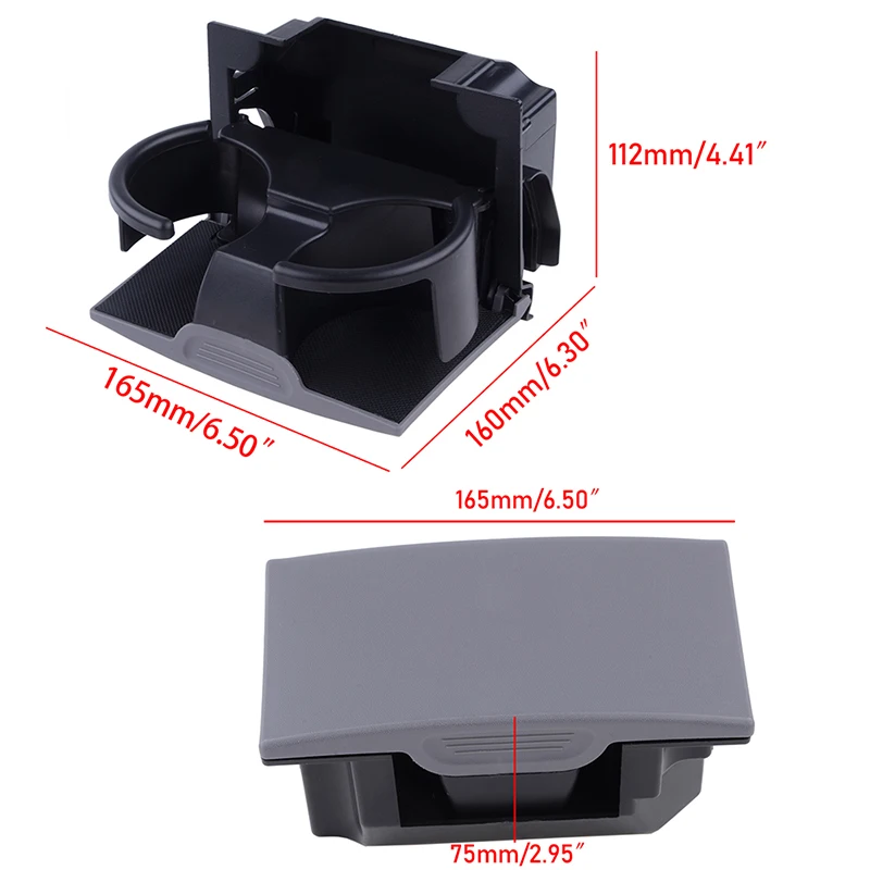 Держатель для бутылки с напитком задняя центральная консоль регулируемый