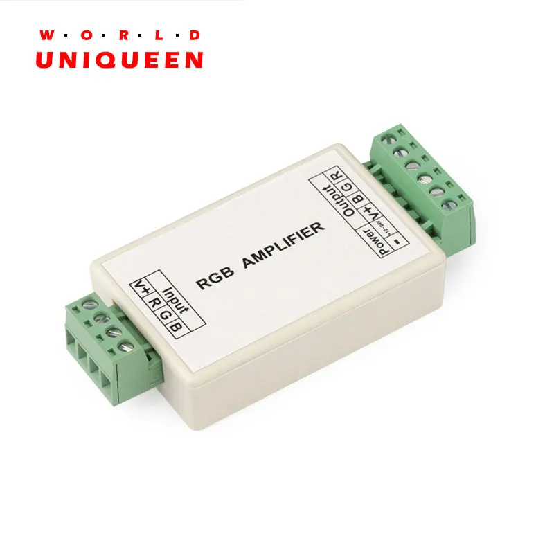 

3X4A mini RGB power amplifier,be used to improve the power of RGB controller, compatible with almost PWM controller