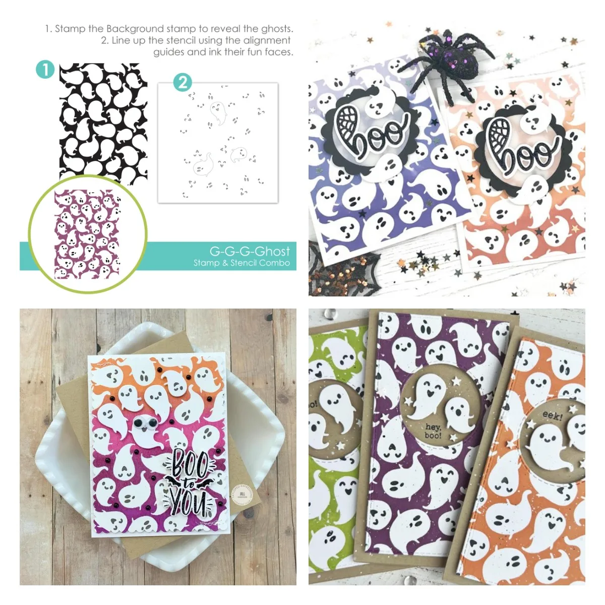 

2022 New Arrival Ghost Stamp & Stencil Combo Scrapbooking New Make Photo Album Card Diy Paper Embossing Craft Supplies Handmade