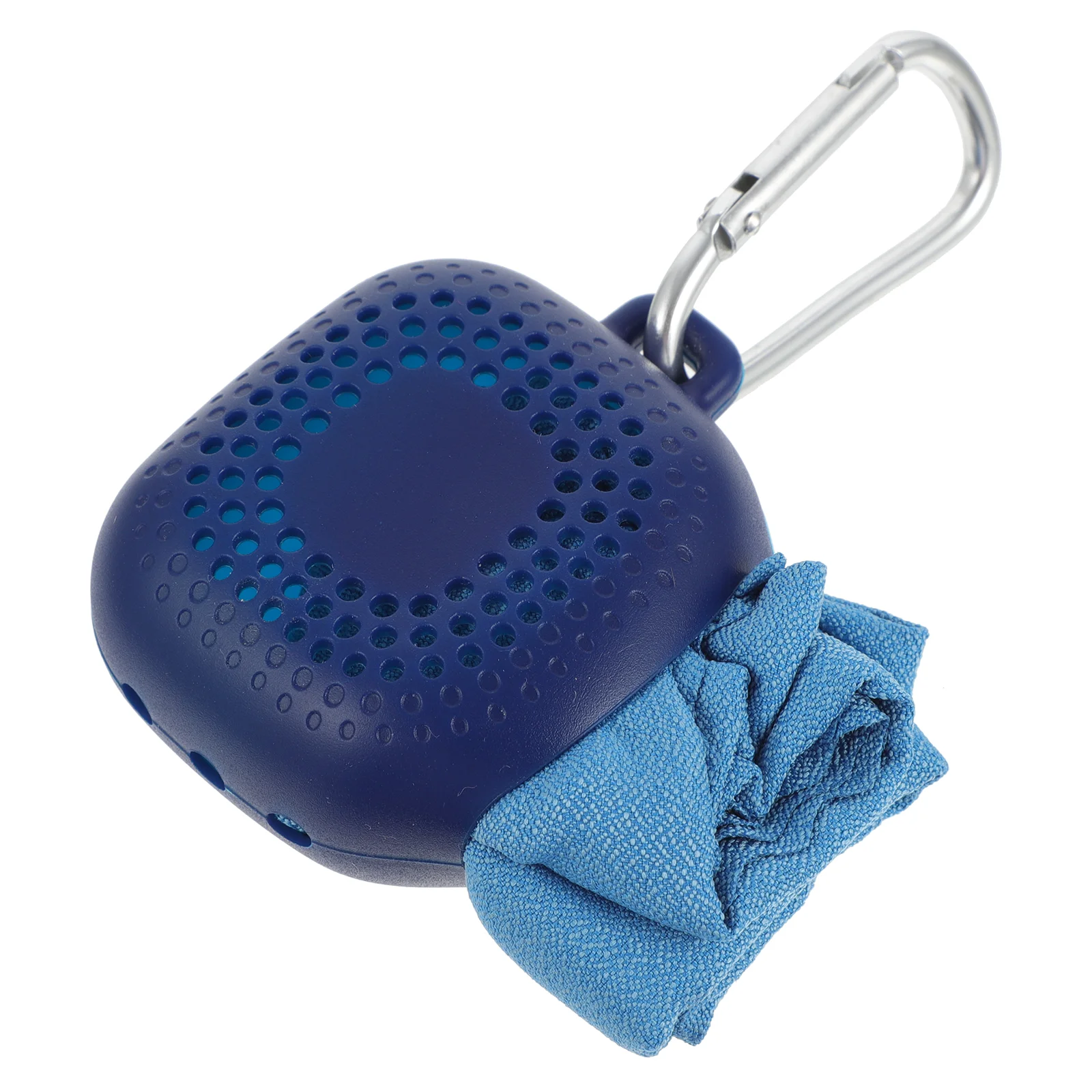 

1Pc Cooling Towel Portable Pocket Fiber Towel Ice Towel with Storage Case