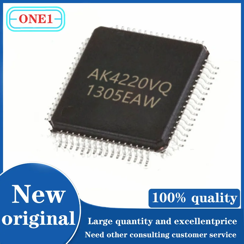 

(1-10PCS/lot) AK4220VQ AK4220 QFP64 IC Chip New original
