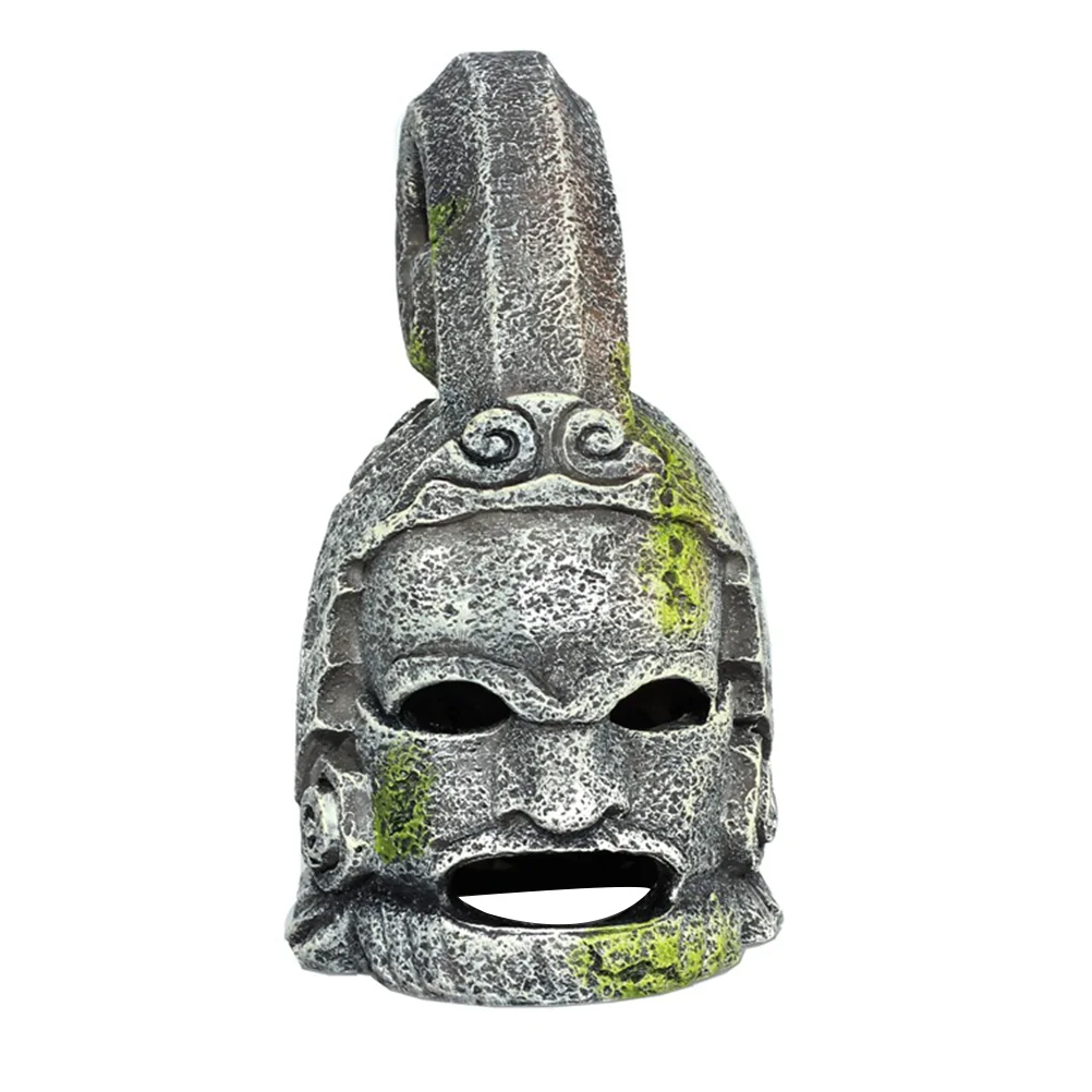 

Aquarium Fish Tank Decor Decorations Landscape Cave Resincraft Ornament Desktop Large Artificial Greek Decoration Place Hiding