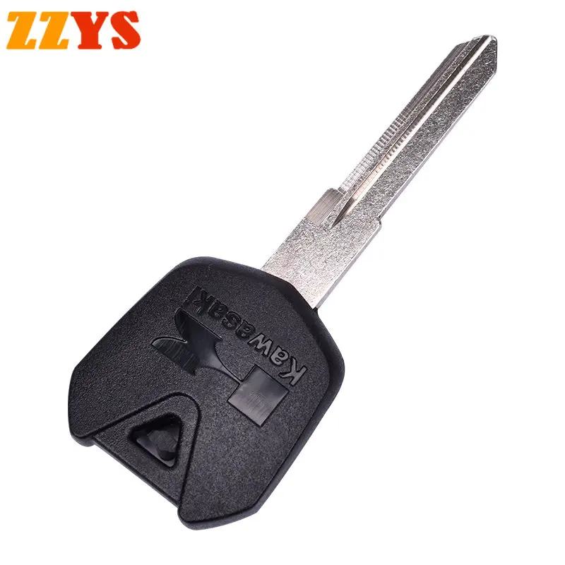 

Universal Motorcycle Key Embryo Blank Handle for Kawasaki ZX10R Z900 ZX-10R ZX 10R Z 900 Uncut Blade Blank Key Can Install Chip