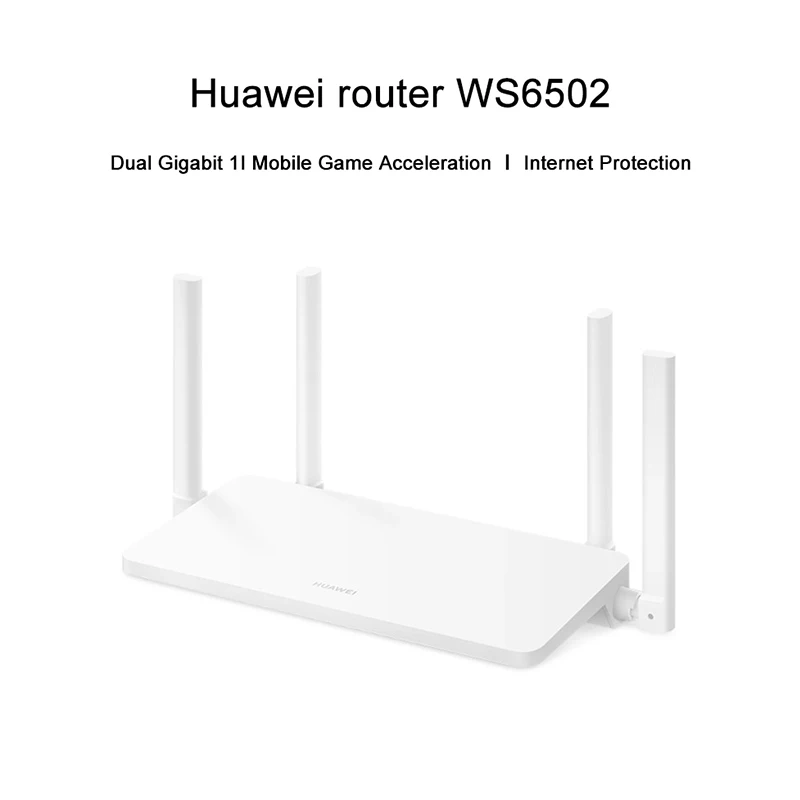 Original Huawei WS6502 Gigabit Home Router Smart 5G Dual-band Wifi Signal Amplifier High-speed Repeater Wall-penetrating Router