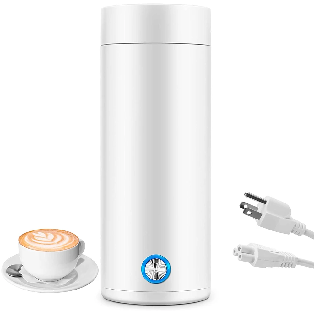 

Portable Electric Kettle Smart Thermal Cup Water Bottle Coffee Thermos for Travel Water Boiler Heater Temperature Control 400ML