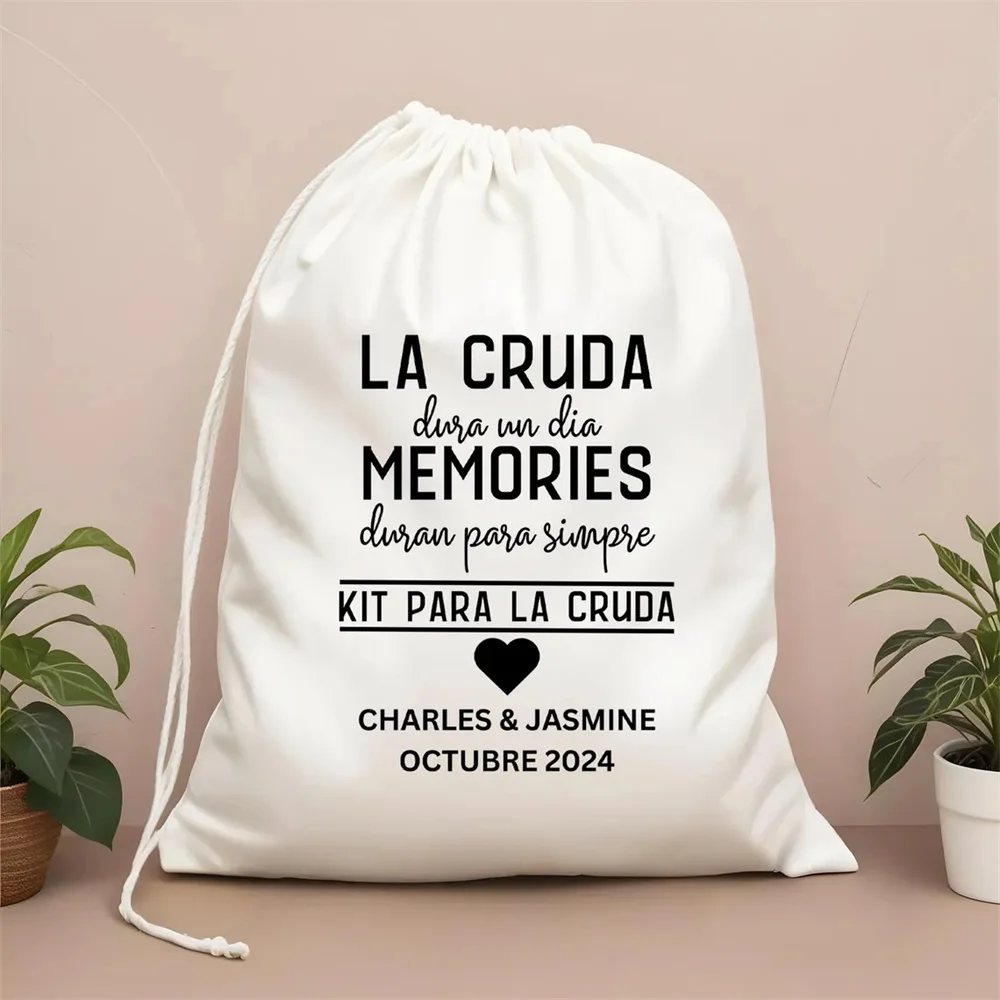 25 шт. персонализированные сумки La Cruda для похмелья - Only Last a Day сумка мексиканского