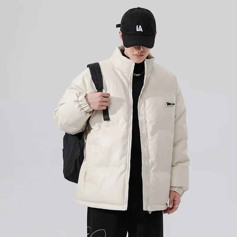 Модное брендовое мужское пальто с хлопковой подкладкой и воротником-стойкой