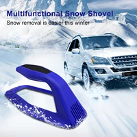 auto window windscreen windshield snow clear winter multifunctional snow shovel portable deicing scraping tool ice scraper