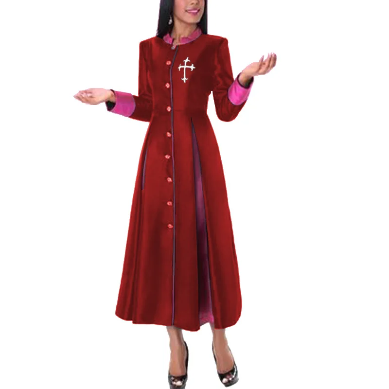 Праздничное платье с изображением Иисуса христианского креста костюм для