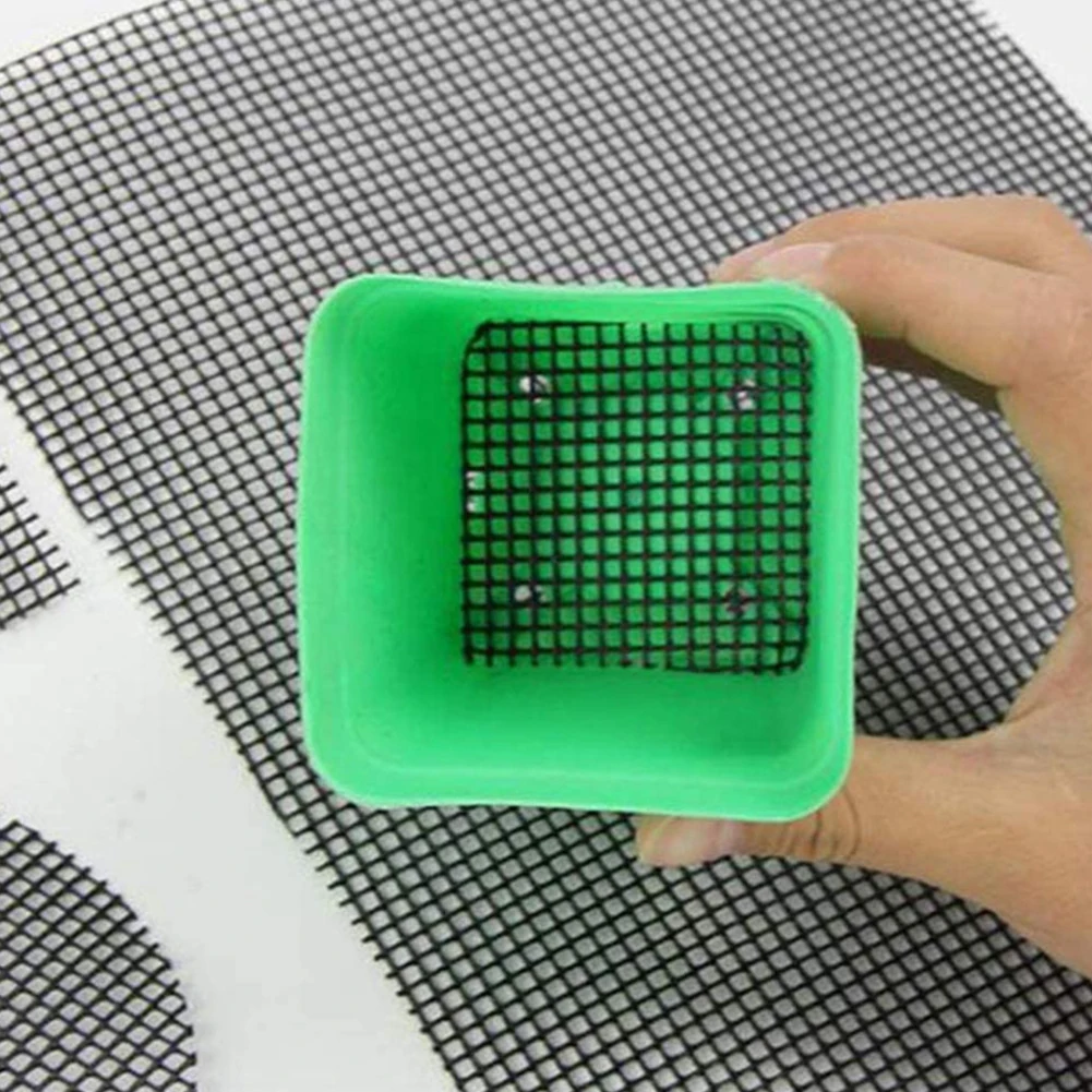 Сетчатая подкладка для цветочных горшков 50 шт