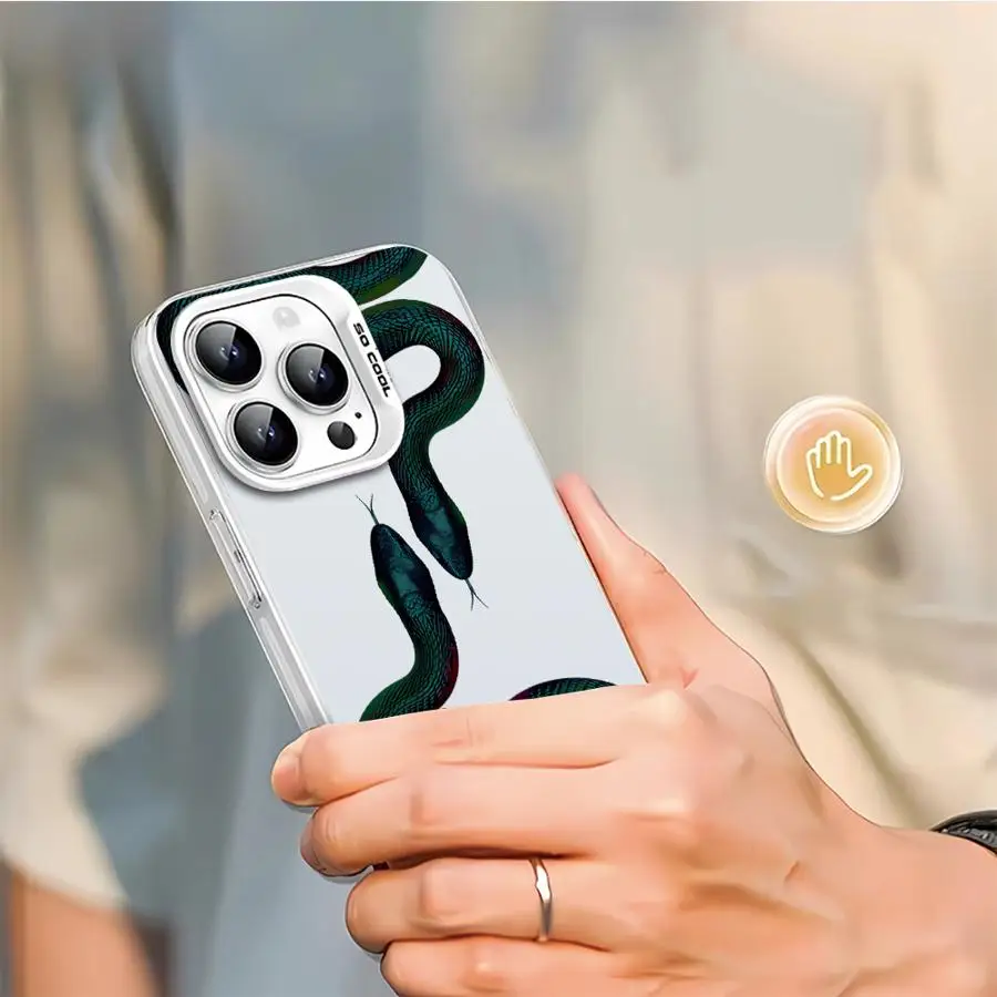 Чехол для телефона змеиная роза череп Blvck Apple iPhone 13 Pro Max 12 11 plus матовый