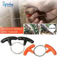 steel metal manual chain saw wire saw scroll outdoor emergency travel toolportable hand rope saw hand tools