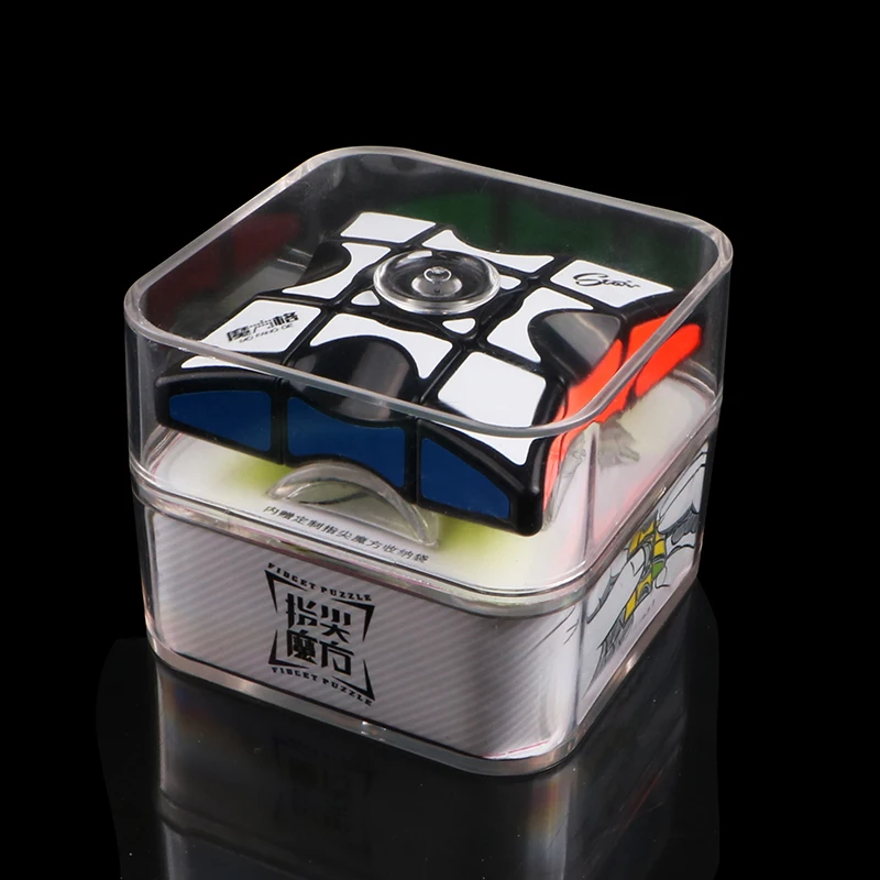 

Qiyi Fingertip Rubik's Cube Top 1 First Level 3 Finger Decompression Toys to kill boredom in class