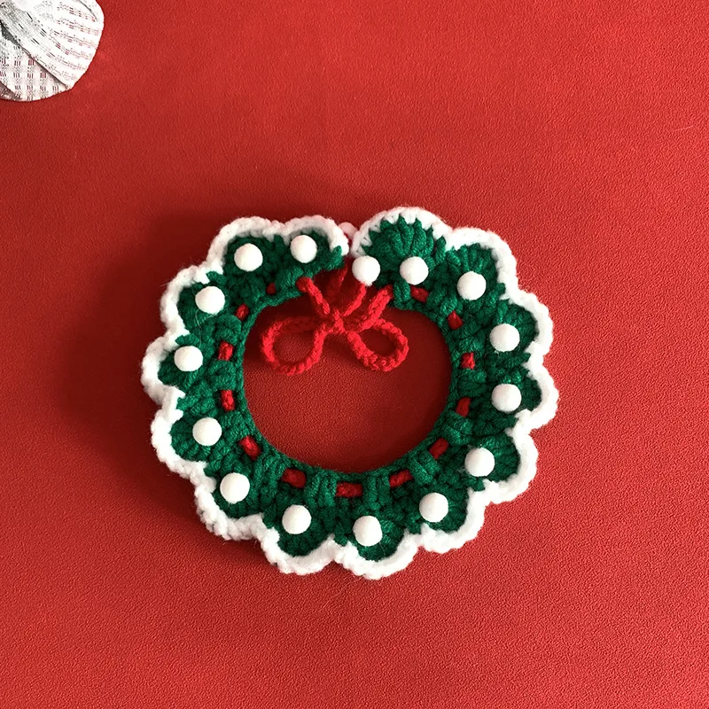 Новая вязаная рождественская шапка с милым домашним животным осенне-зимняя