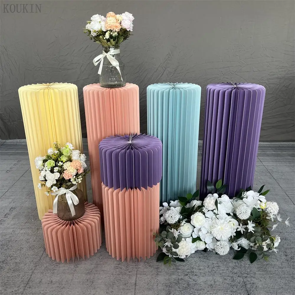 Свадебные стеллажи искусственное украшение оригами римские цилиндрические