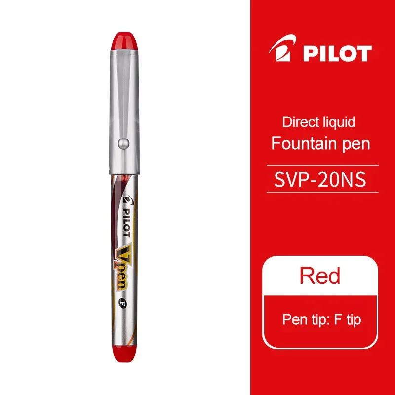 

Одноразовая перьевая ручка Pilot Vpen SVP-20NS черная