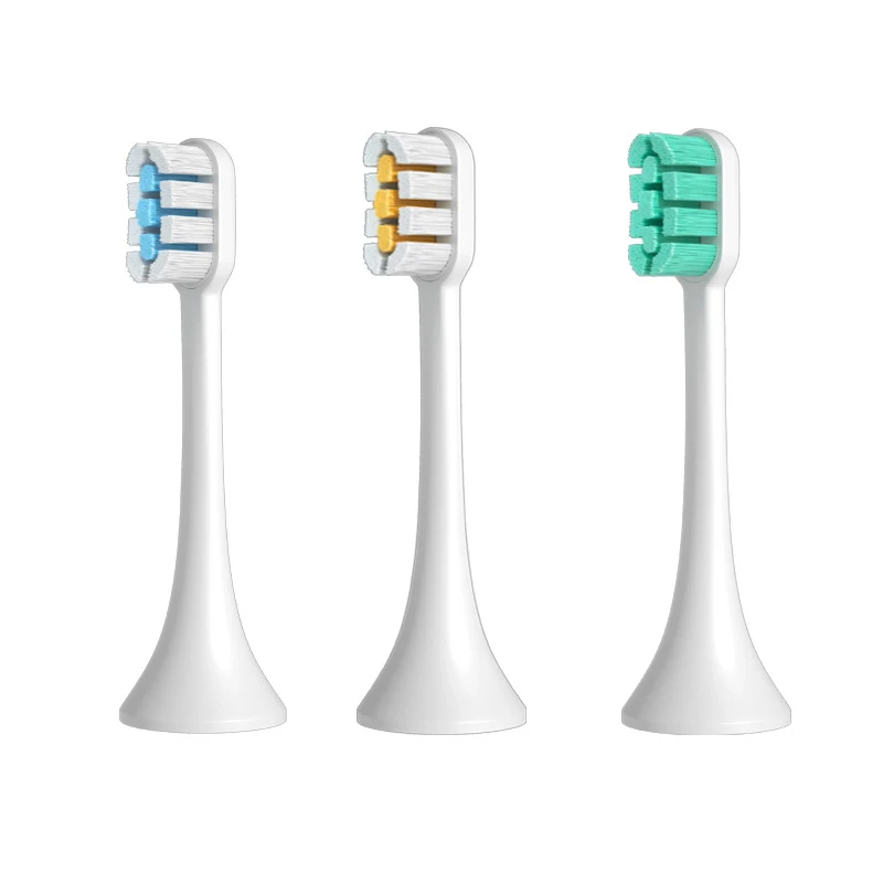

Copper Free Brush Head Xiaomi Electric Toothbrush Heads Soft Bristle Nozzles With Caps For Xiaomi Mijia T500/T300/T700/T100