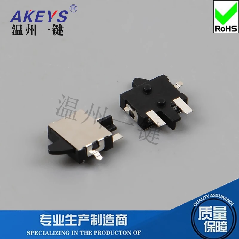 10) KFC-W-08AB-4P Концевой выключатель 4-контактный полночиповый термостойкий сброс