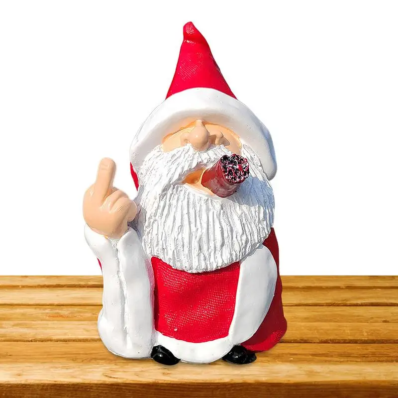 

Cute Old Man Gnome Dwarf Resin Miniature Figurine Garden Sculpture Decoration Fairy Ornament Easter Innovative Props Crafts