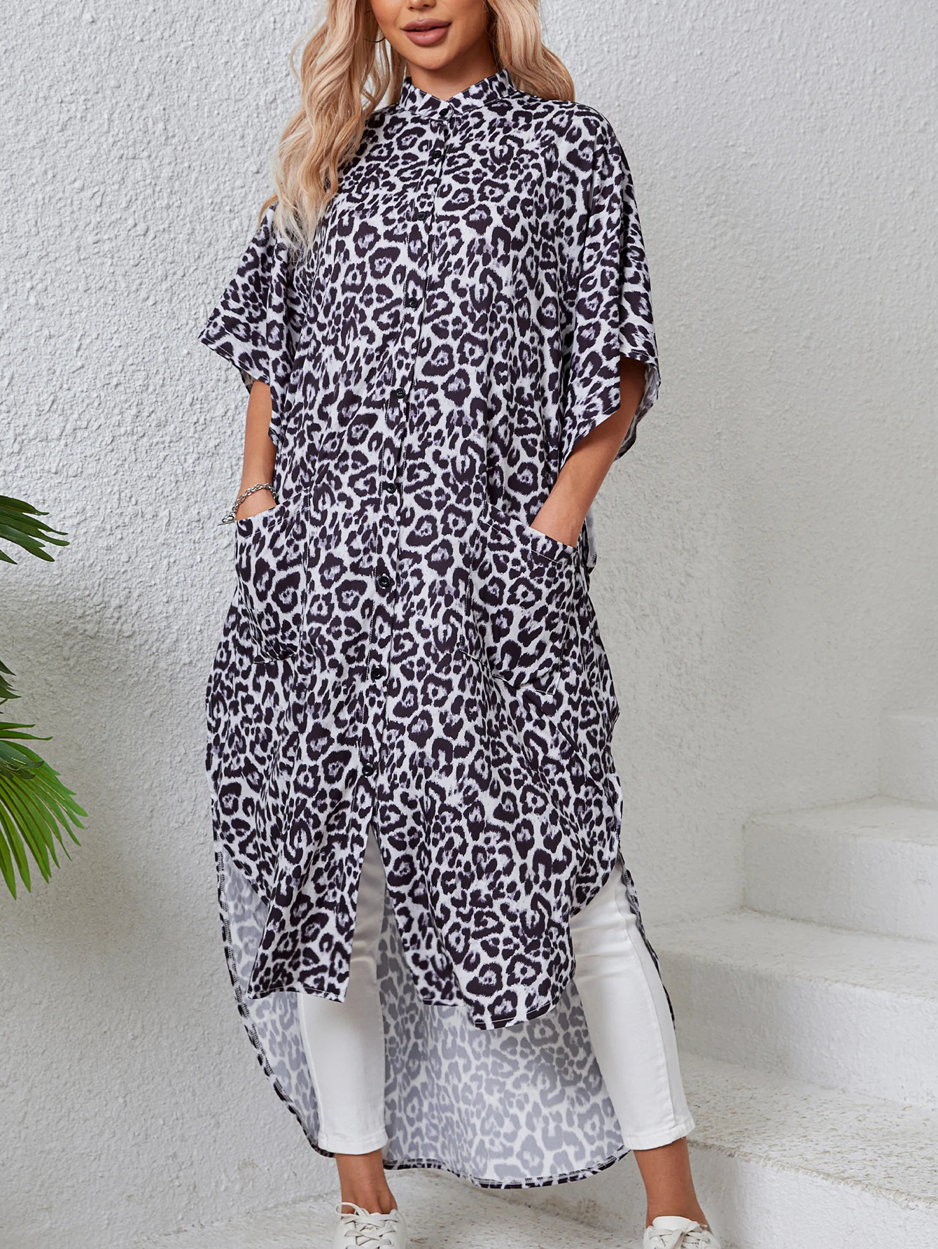 2024 женские топы свободная накидка пляжная одежда Солнцезащитная рубашка