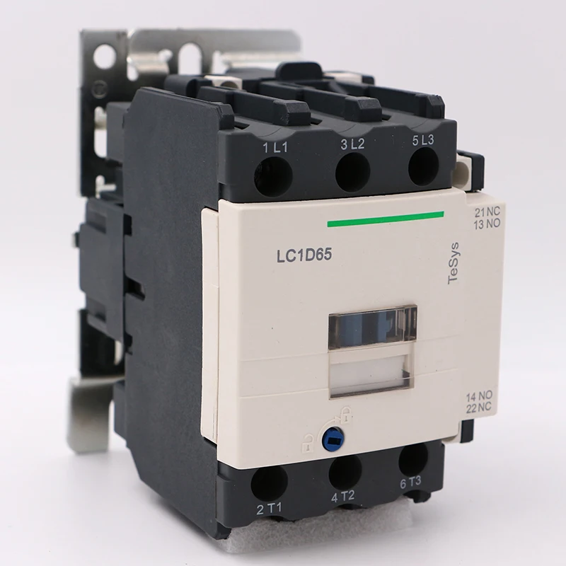 LC1D65F7 AC Электрический магнитный контактор 3P 3NO LC1-D65F7 65A 110V катушка