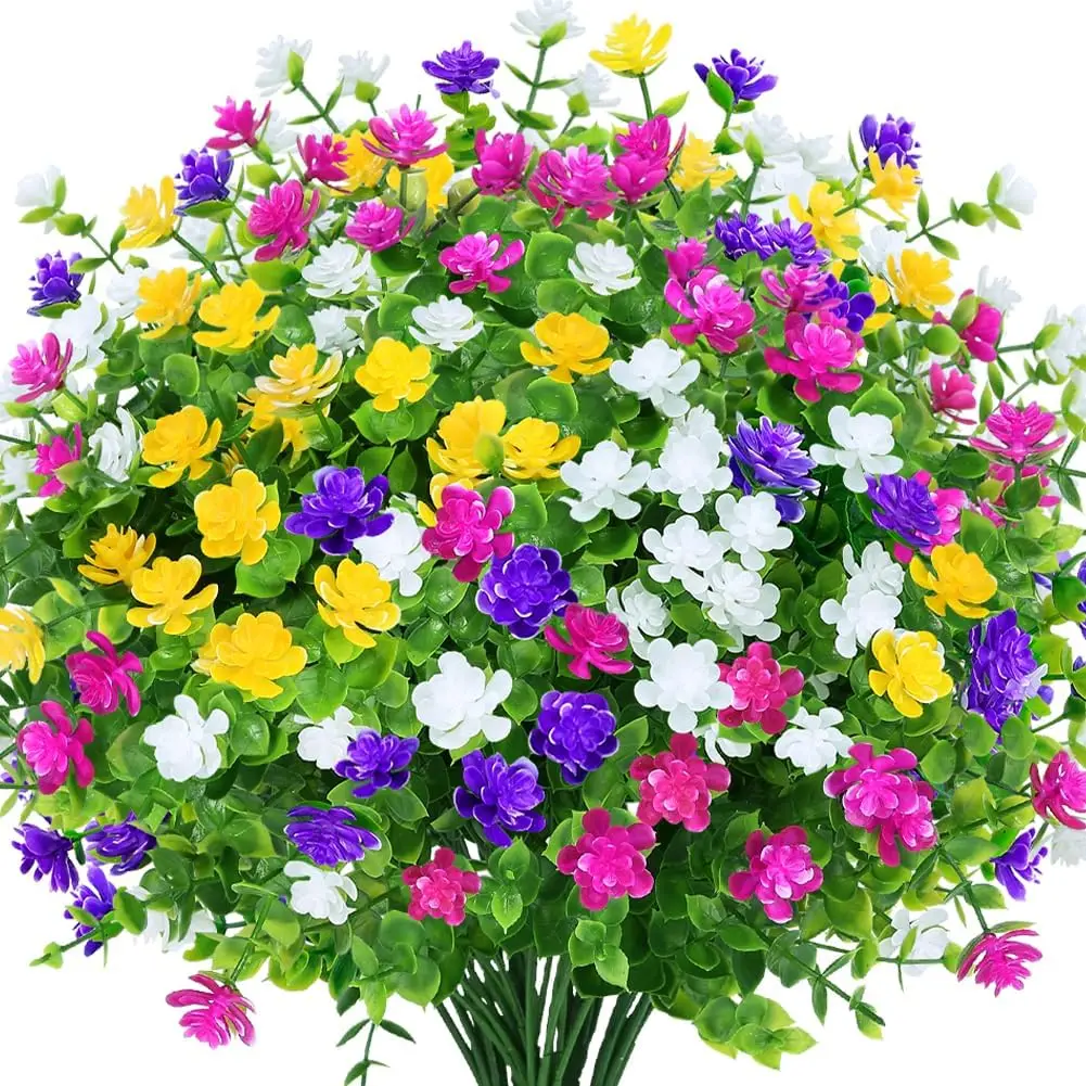 

Искусственные цветы выyouyouhuan зеленые для подвешивания