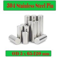 od 5mm 304 stainless steel pin 65708090100120 5mm 5pc cylindrical pin posit loose needle roller