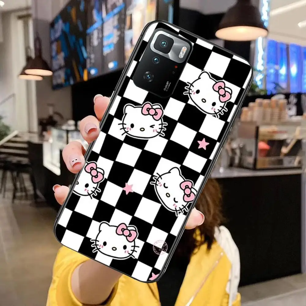 Чехол для телефона Kuromi Hello Kitty цвет черный 5А 5 6 7pro 7 8 8pro 8t 9 pro max 9s 9t 10 10pro |