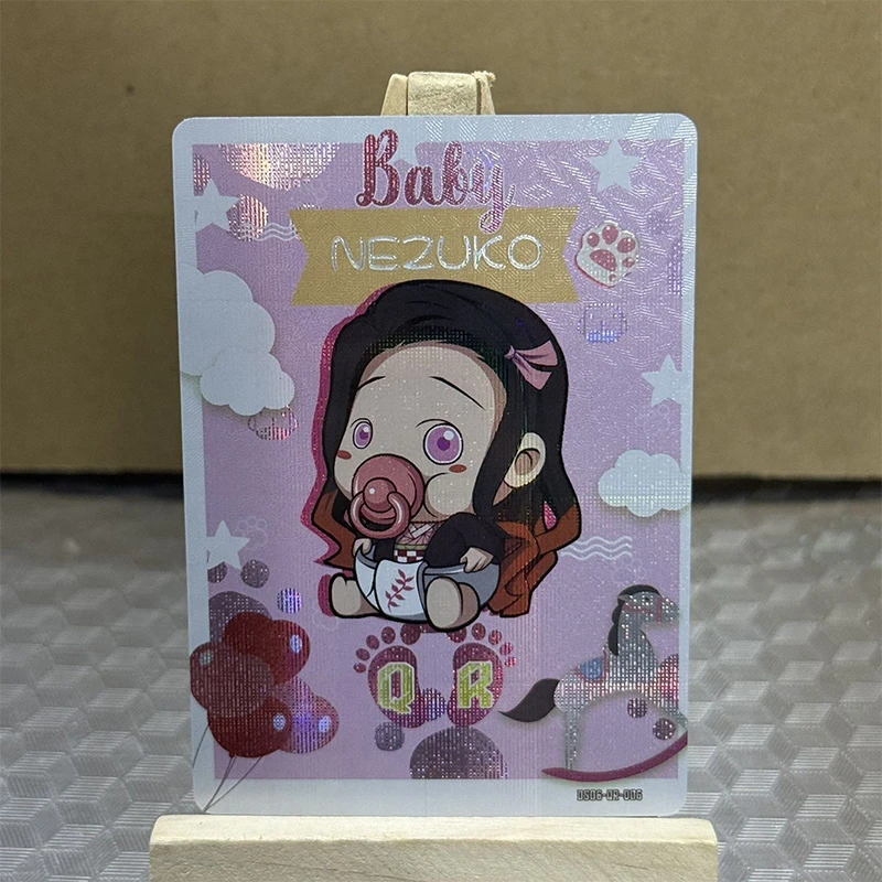 Фото Коллекционные карточки Aikaho DS-06 «Аниме: Клинок, рассекающий демонов»: Кочо Шинобу, Канроуди Митсури. Подарки на Рождество и День рождения, детская игрушка. №4