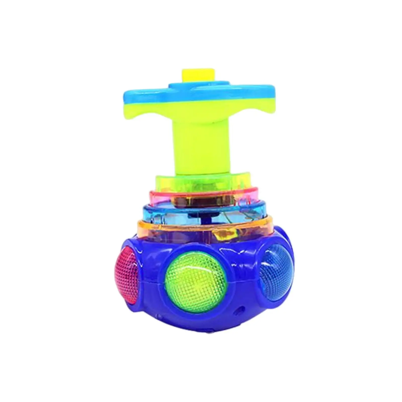 

Multicolor Spin Top Toy Rotating Toy Gyro Spinner LED Music and Flash light and Music
