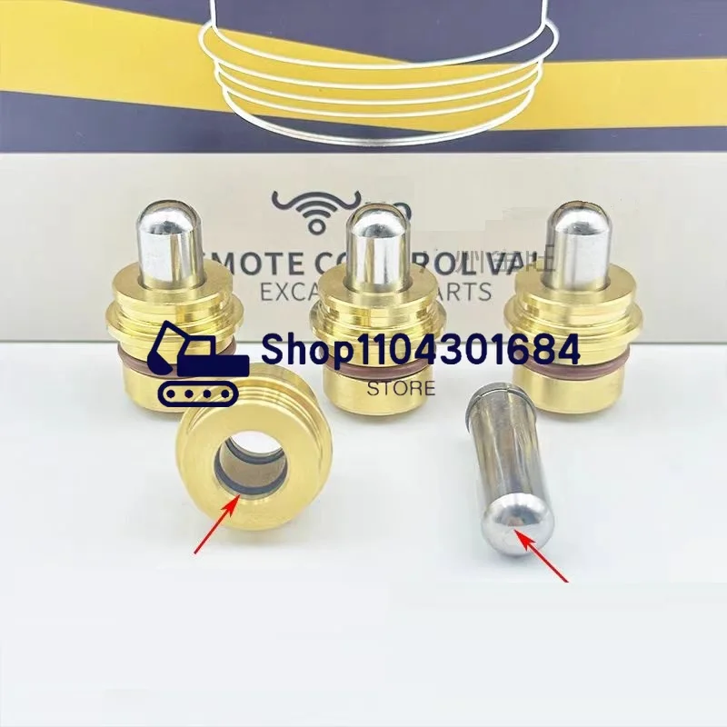 198-1076 комплект плунжеров клапана пилота детали Caterpillar CAT216B 216B3 226B3 232B 236B3 242B3 247B 268B 933C