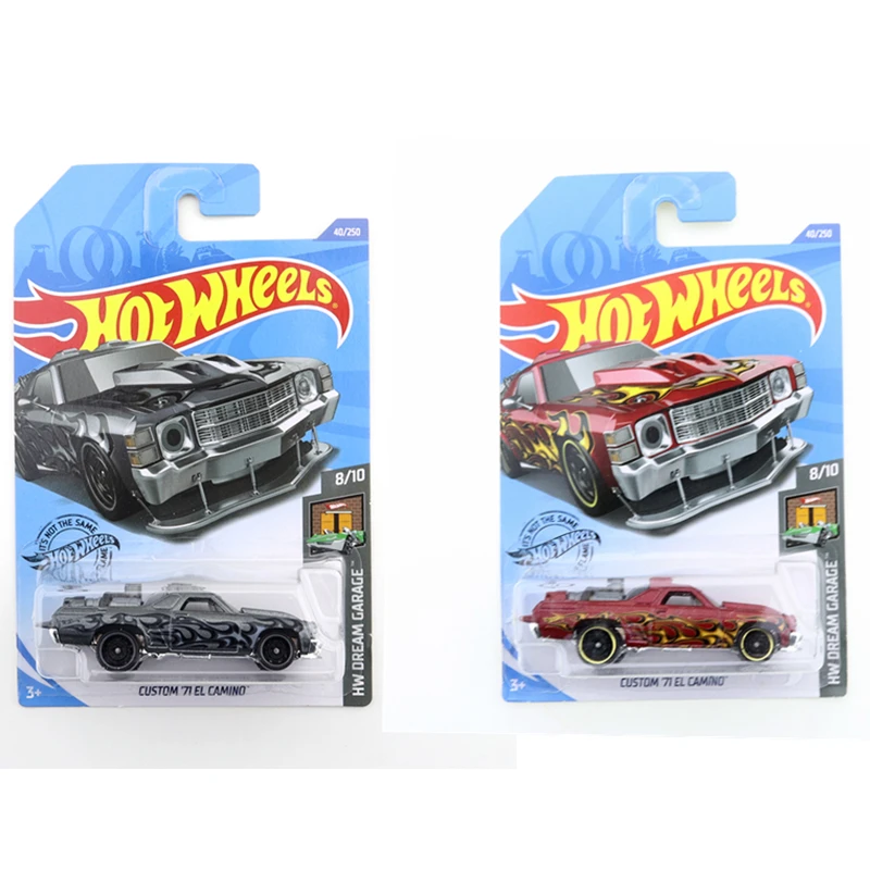 

2020-40 CUSTOM 71 EL CAMINO Original Hot Wheels Mini Alloy Coupe 1/64 Metal Diecast Model Car Kids Toys Gift