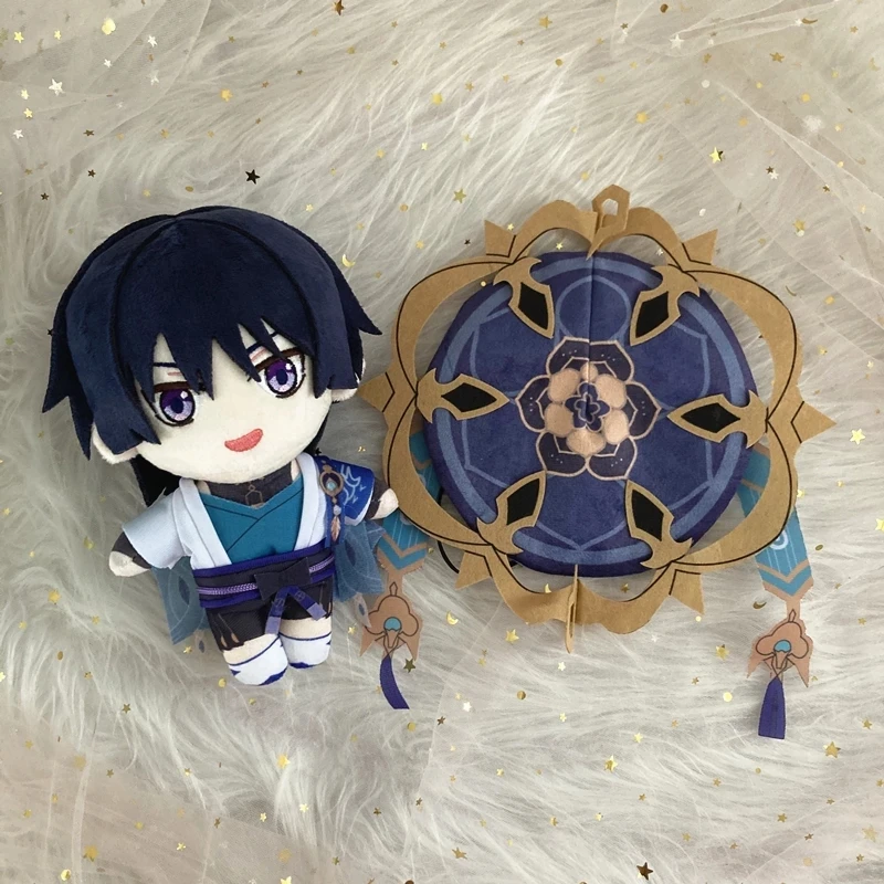 20 см новая аниме-игра Genshin Impact Wanderer плюшевая кукла игрушка милая мягкая подушка