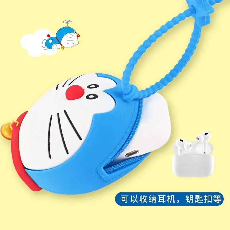Кошелек Doraemon Emojis Zero Женский кошелек из аниме милый для монет мальчиков и девочек