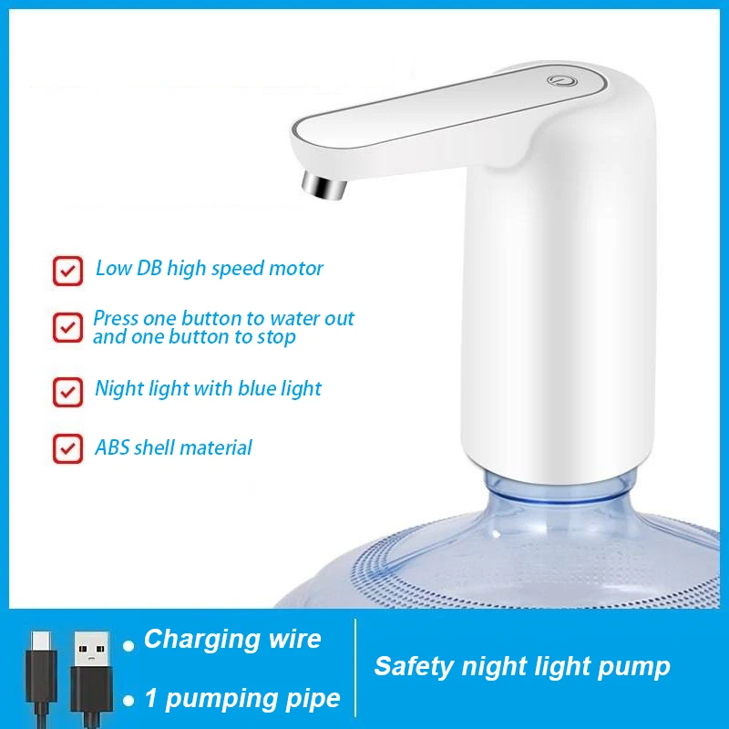 

Automatic Electric Drinking Water Bottle Pump Barrelled Water Automatic Pumper Water Pump Smart Water Dispenser For Home Office