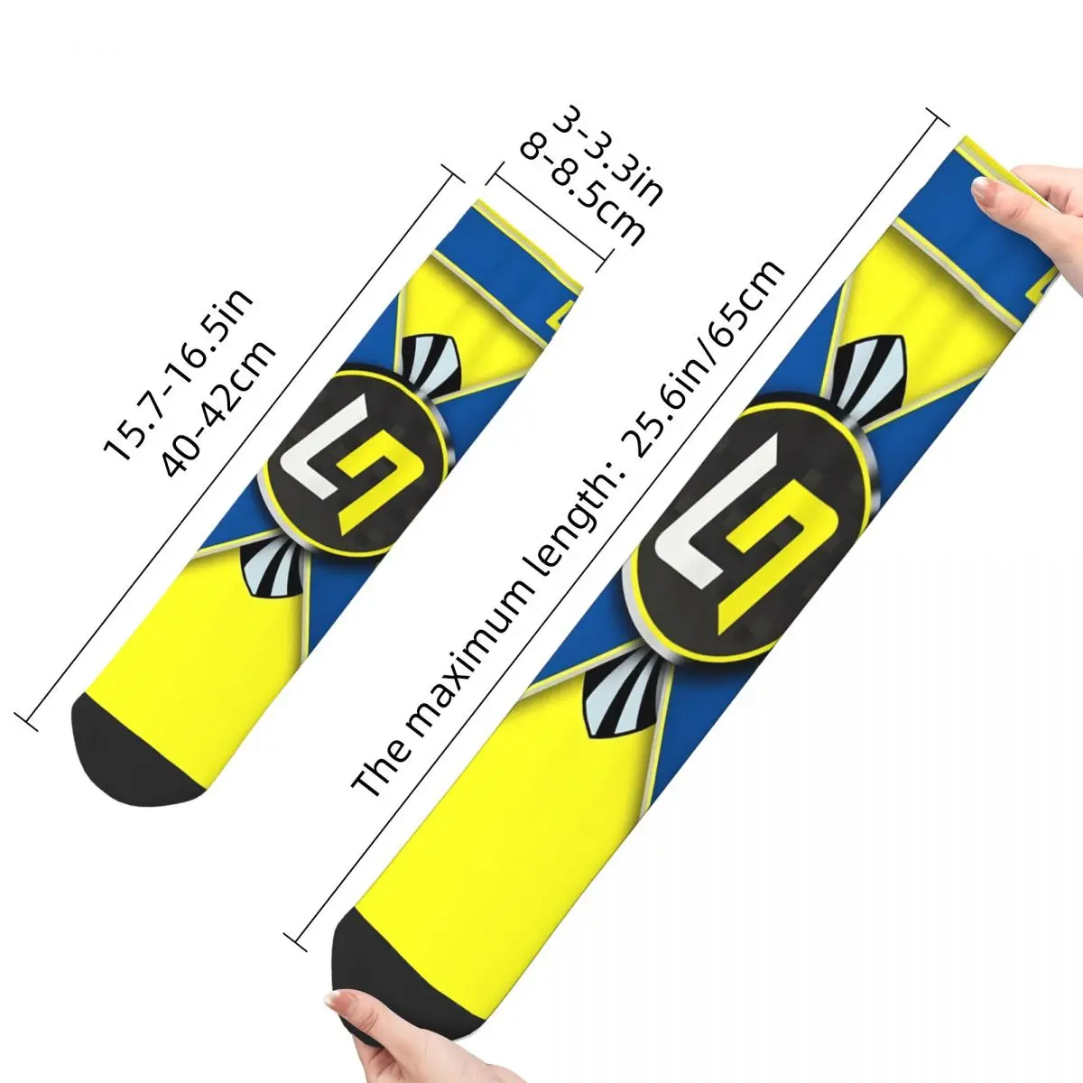 Носки мужские компрессионные забавные с принтом в стиле хип-хоп принт надписью