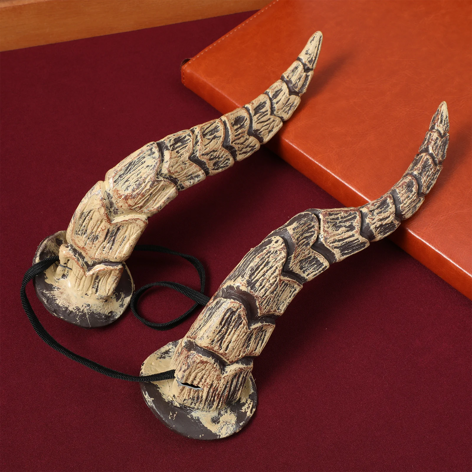 Повязка на голову с рогом животного головной убор для фестиваля Хэллоуина