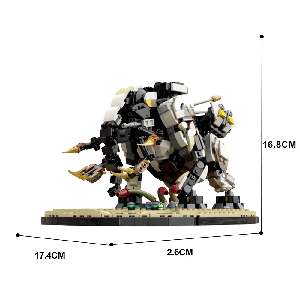 Gobrick Moc Horizon запрещенный Запад тремортуск с подставкой строительные блоки сделай