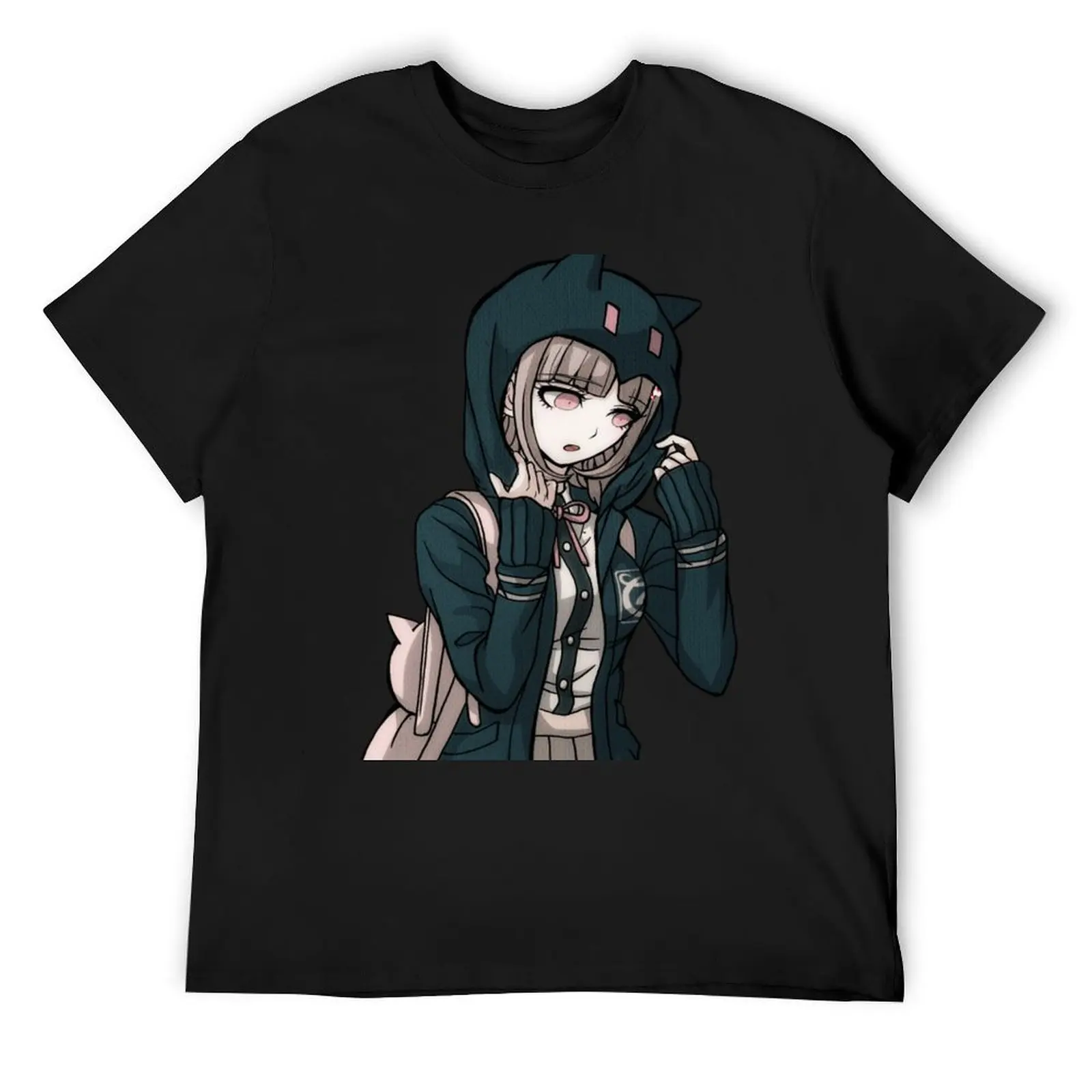 Футболка Chiaki Nanami Sad Pouting дизайнерские рубашки быстросохнущая необходимая