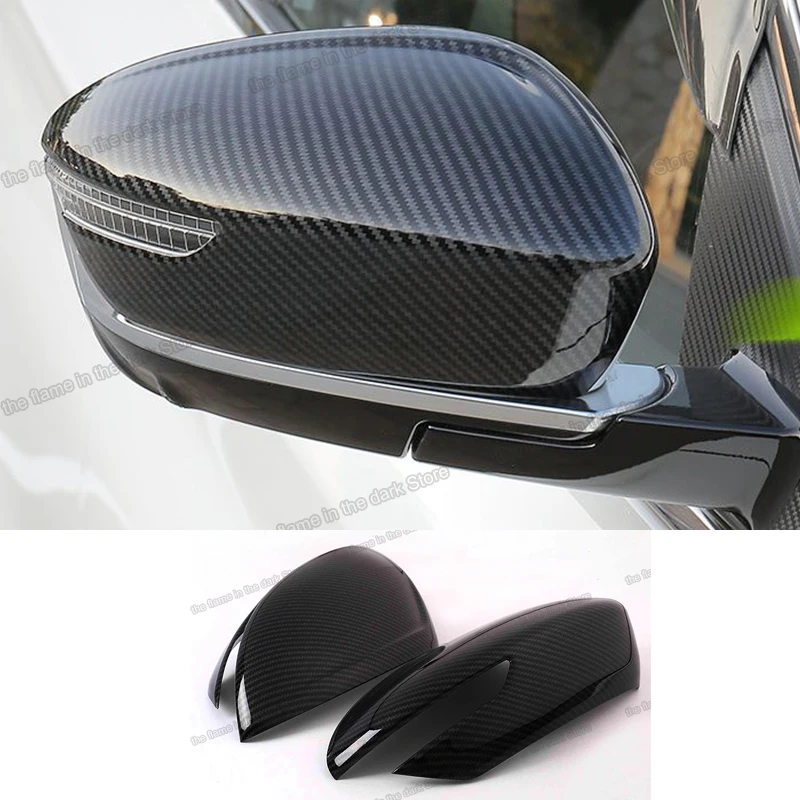 

carbon fiber Car Rearview Cover Rear Mirror Protector Anti-scratch for Geely Coolray SX11 2018 2019 2020 2021 Accessories 2022