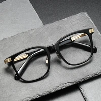 japan design square acetate glasses frame men ultralight myopia perscription eyeglasses frame women optical eyewear spectacle