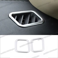 lsrtw2017 abs car dashboard air conditioning vent trims for toyota highlander 2013 2014 2015 2016 2017 2018 2019 accessories