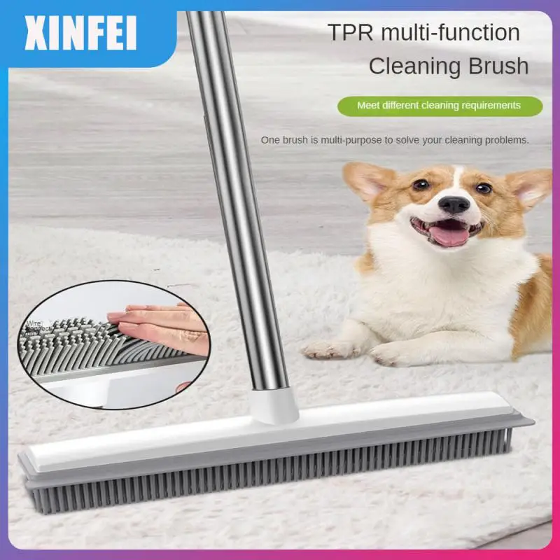 

Floor Cleaning Cleaning Brush Cleaning Cat And Dog Hair Bathtub Brush Multifunctional High Quality Dual-purpose Rubber Brush
