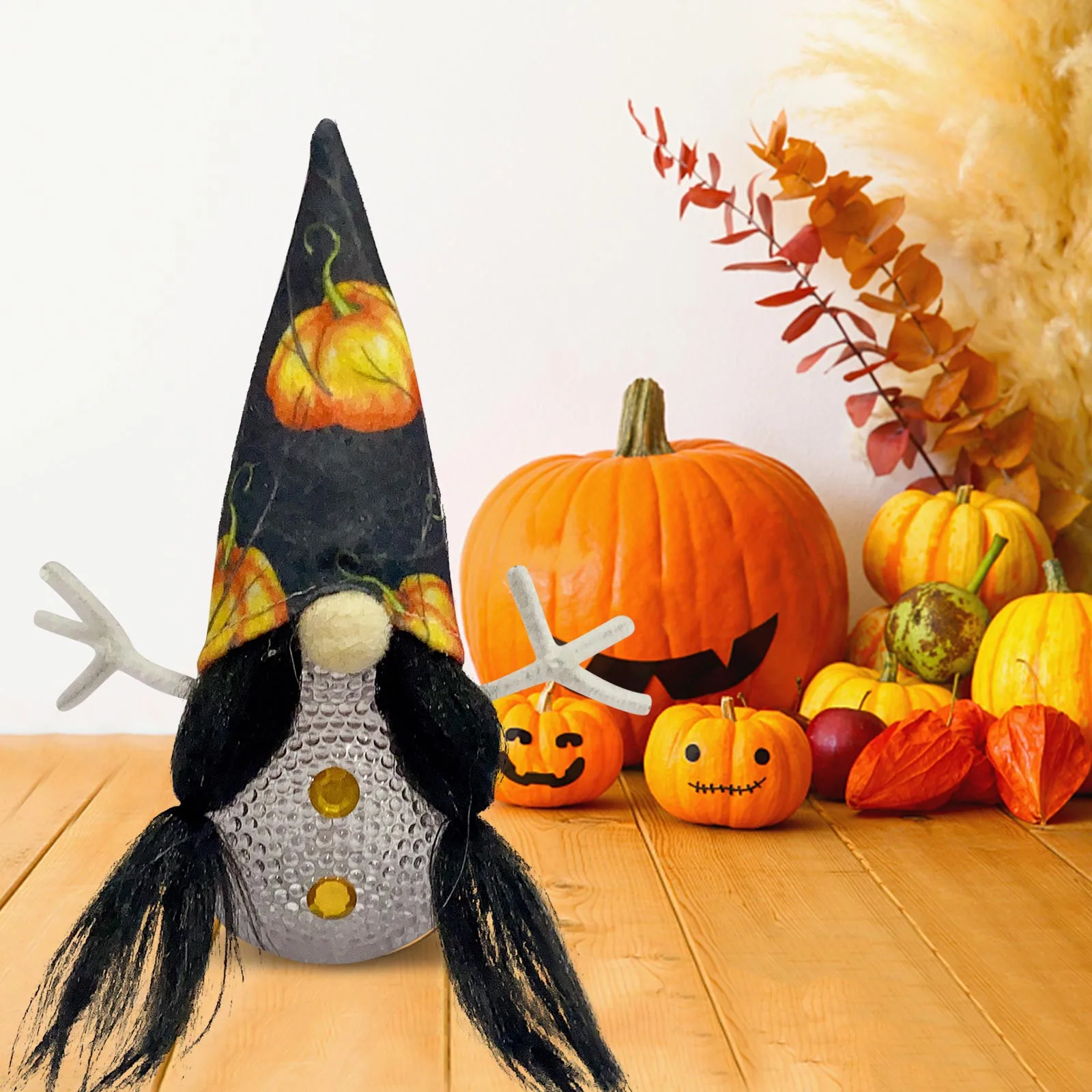 

Halloween Gnome h Table Decorations Table Decor Faceless Doll Decorative Ornament Nude Ornaments