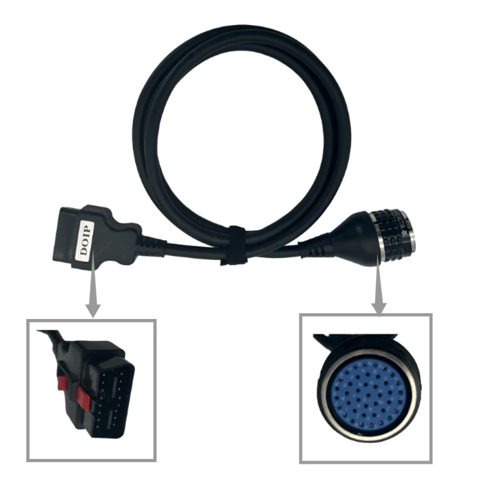 Фото MB Star C4 Автомобильный диагностический инструмент Поддержка Wi-Fi DOIP SD Connect C4 OBD2 сканер мультиплексор для грузовиков mercede Запчасти Аксессуары №4