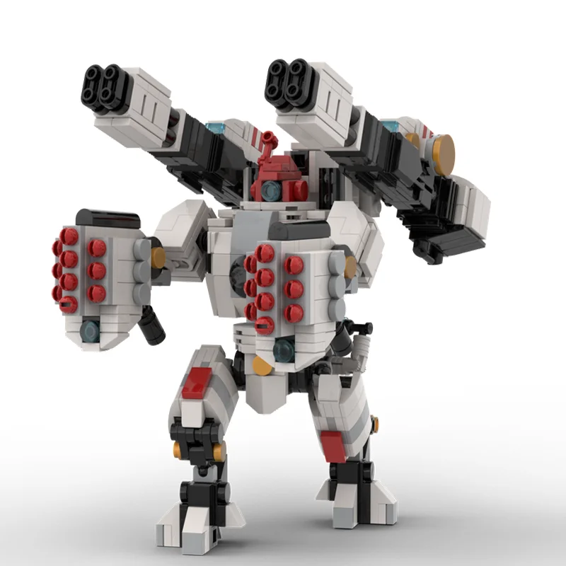 Фото Новый набор из 724 деталей: популярная серия Mecha, персонаж Xv88, конструктор Broadside Bricks, креативные идеи для сборки, игрушки, подарки на день рождения и Рождество №1